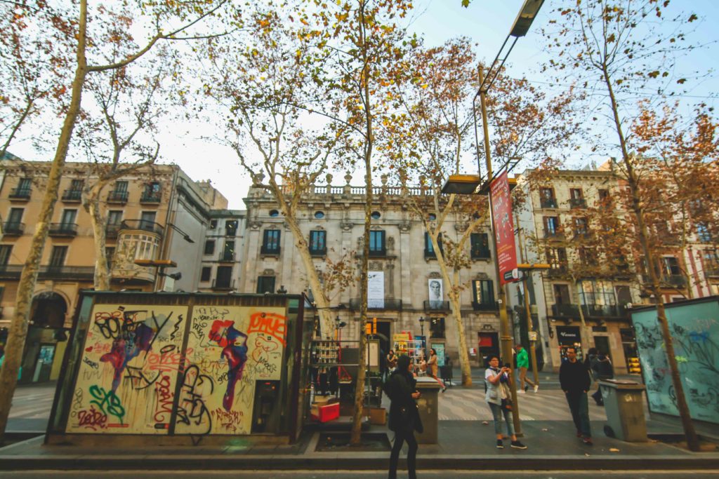 las ramblas, barcelona