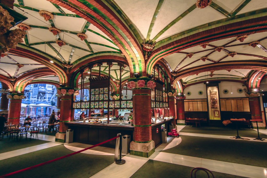 palau de la musica catalania, barcelona, spain