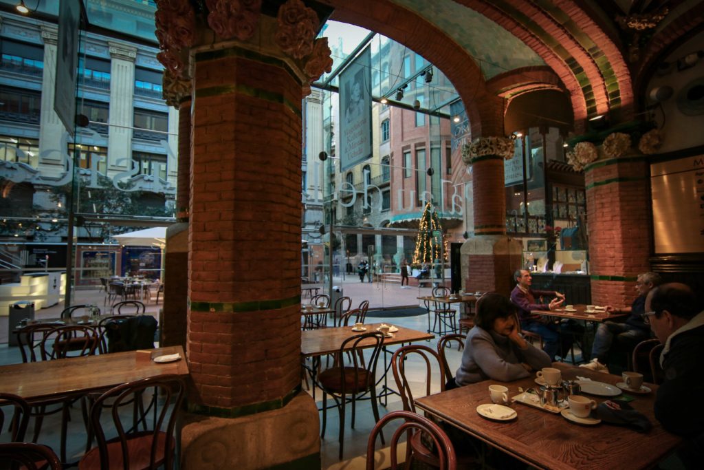 palau de la musica catalania, barcelona, spain 